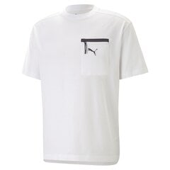Puma marškinėliai vyrams 673401024065453174575, balti kaina ir informacija | Vyriški marškinėliai | pigu.lt