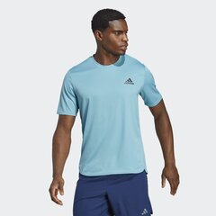 Marškinėliai vyrams Adidas, mėlyni kaina ir informacija | Sportinė apranga vyrams | pigu.lt
