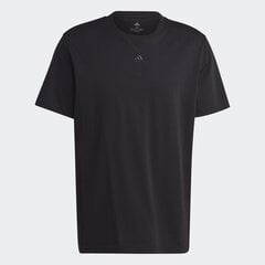 Marškinėliai vyrams Adidas, juodi kaina ir informacija | Sportinė apranga vyrams | pigu.lt