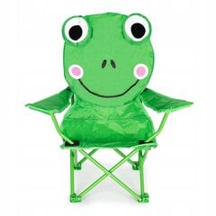 Детский складной стул походный с сумкой Лягушка цена и информация | Туристическая мебель | pigu.lt