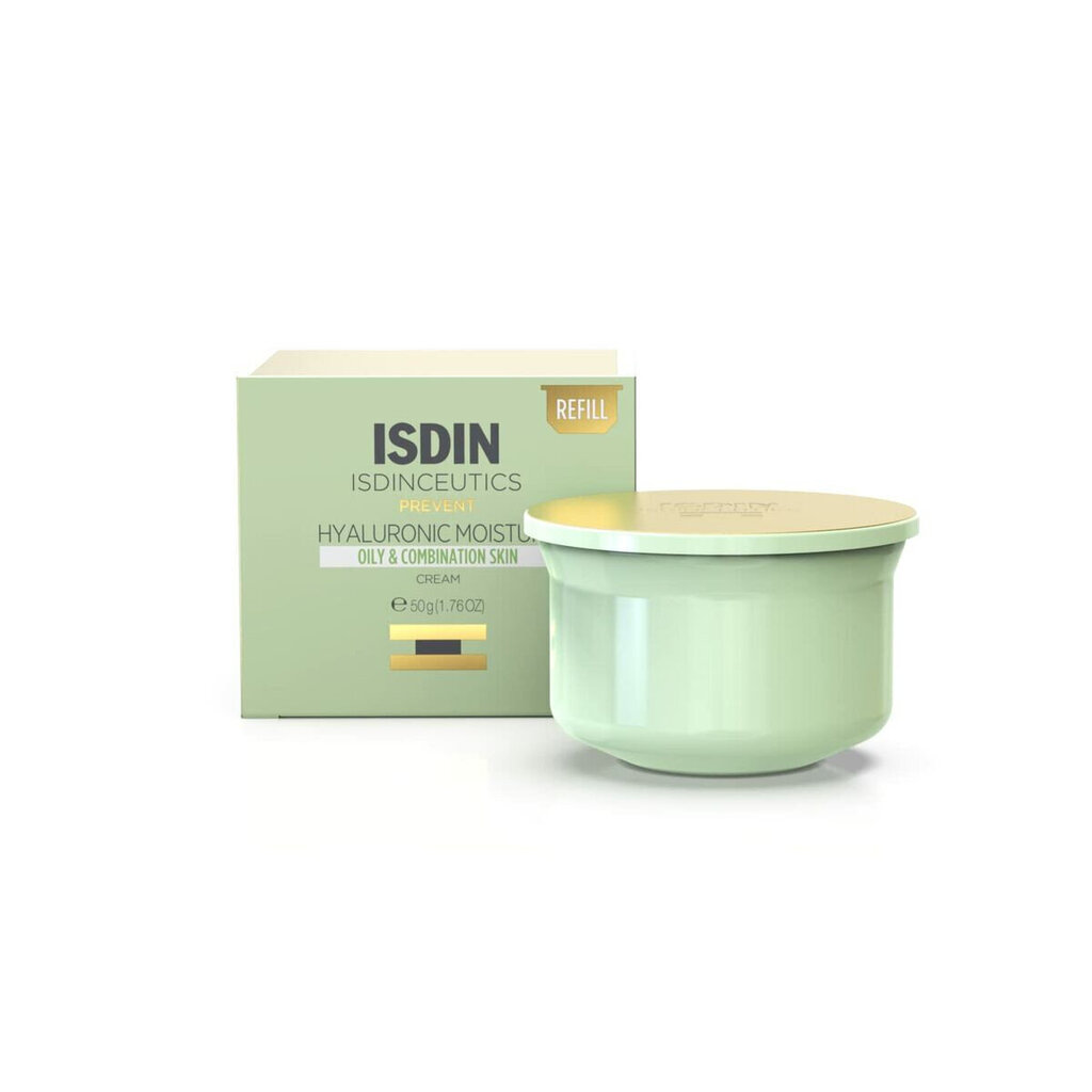 Drėkinamasis veido kremas Facial Cream Isdin Isdinceutics Moisturizing Refill, 50 g kaina ir informacija | Veido kremai | pigu.lt