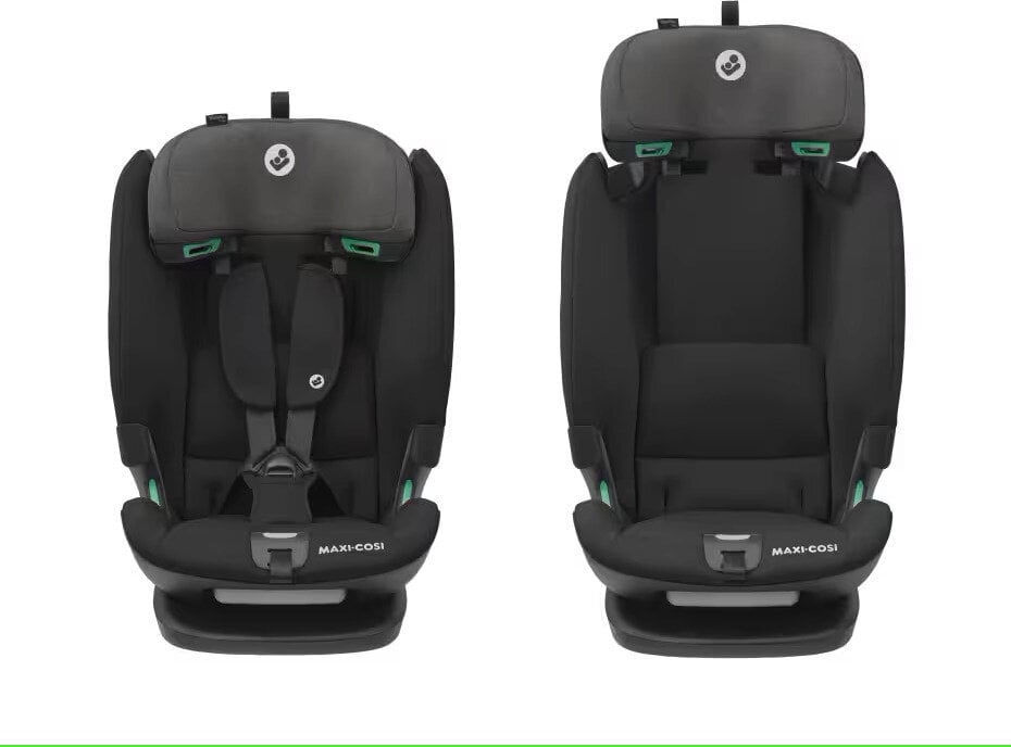 Maxi Cosi automobilinė kėdutė Titan Plus i-Size, 9-36 kg, Authentic Black kaina ir informacija | Autokėdutės | pigu.lt