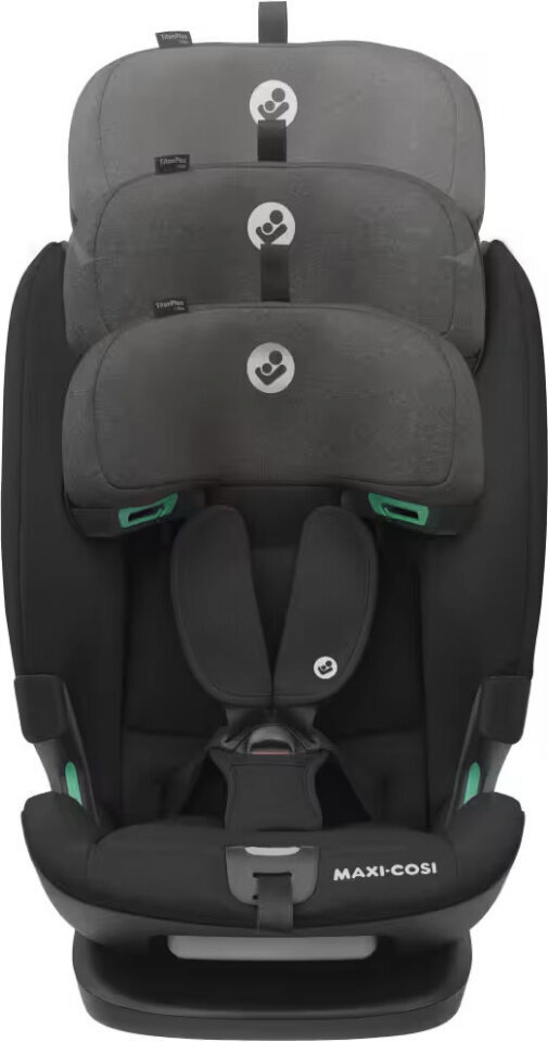 Maxi Cosi automobilinė kėdutė Titan Plus i-Size, 9-36 kg, Authentic Black kaina ir informacija | Autokėdutės | pigu.lt