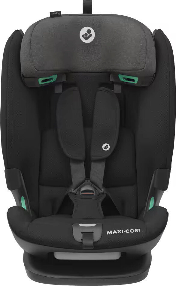 Maxi Cosi automobilinė kėdutė Titan Plus i-Size, 9-36 kg, Authentic Black kaina ir informacija | Autokėdutės | pigu.lt