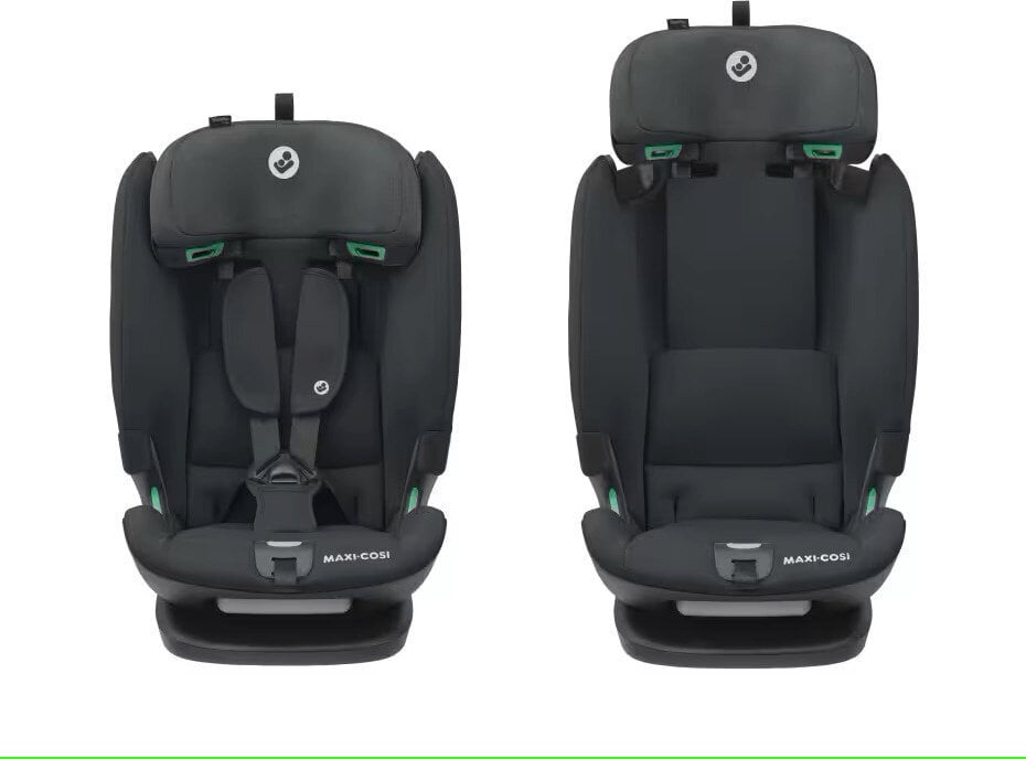 Maxi Cosi automobilinė kėdutė Titan Plus i-Size, 9-36 kg, Authentic Graphite kaina ir informacija | Autokėdutės | pigu.lt