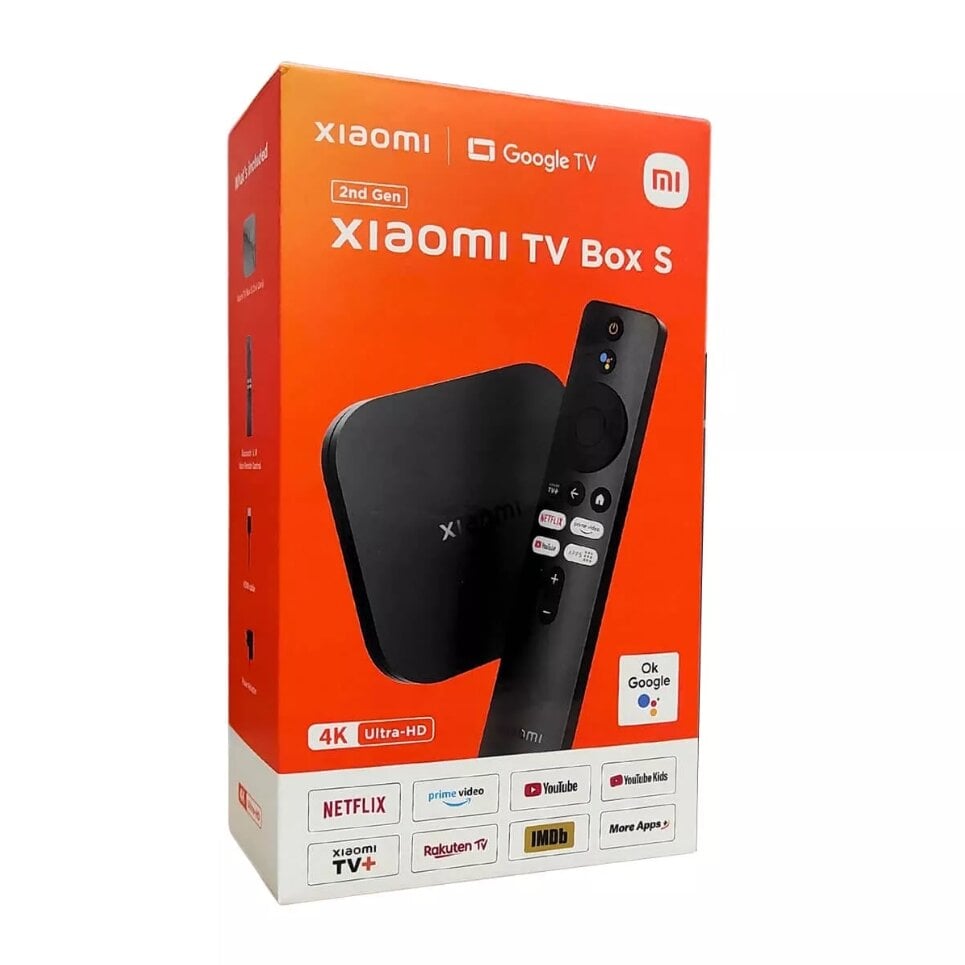 Multimedijos grotuvas Xiaomi TV Box S 2nd Gen kaina | pigu.lt