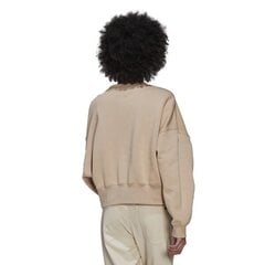 Essential fleece sweat adidas originals for women's beige hj7868 HJ7868 цена и информация | Женские толстовки | pigu.lt