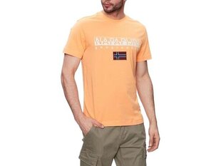 S-ayas napapijri for men's orange np0a4gdqa57 NP0A4GDQA57 цена и информация | Мужские футболки | pigu.lt