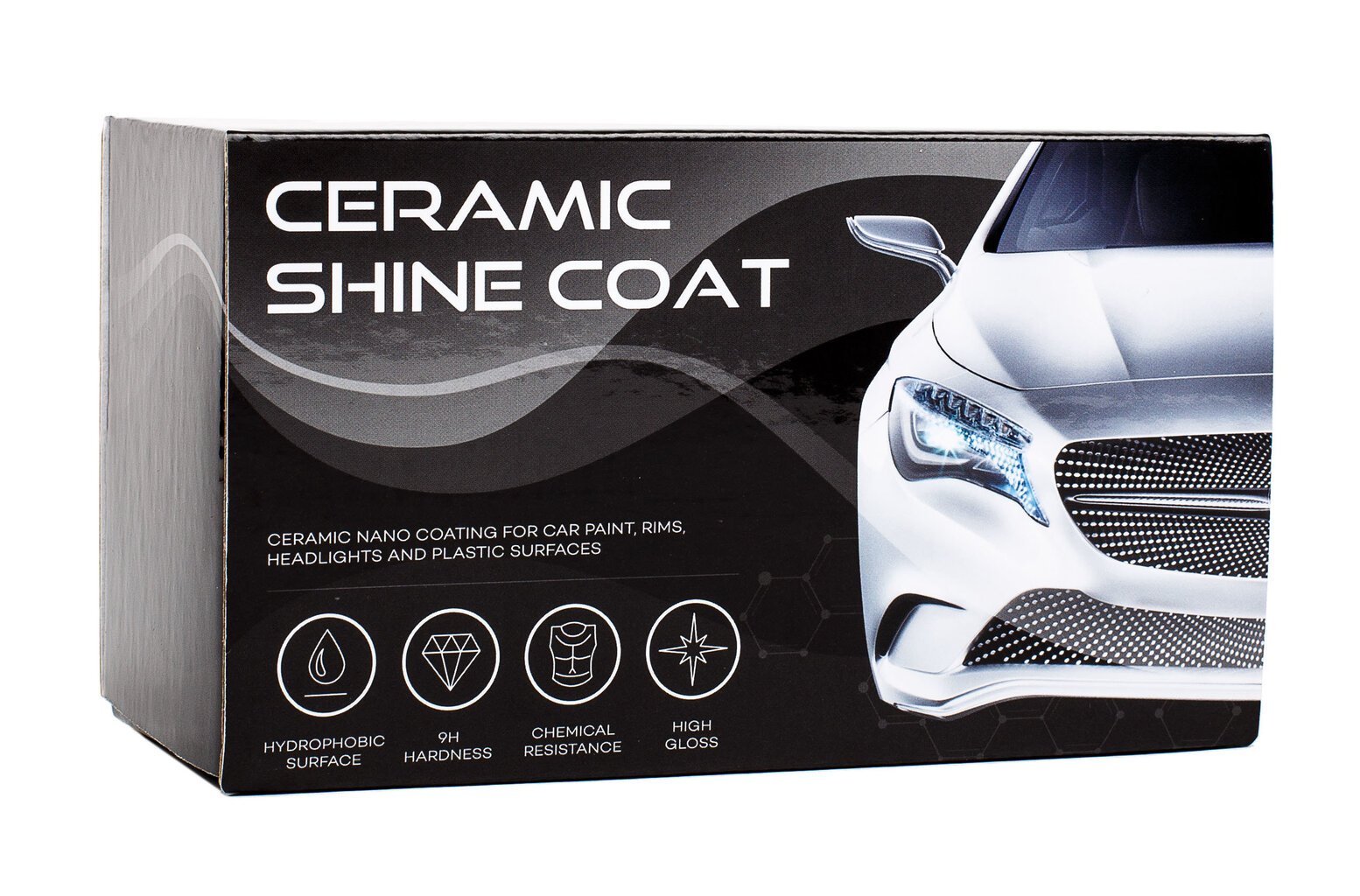 Nano danga automobilio kėbului Ceramic Shine Coat kaina ir informacija | Autochemija | pigu.lt