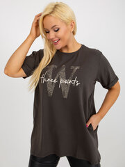 блуза rv-bz-7866.30 темно-хаки цена и информация | Женские футболки | pigu.lt