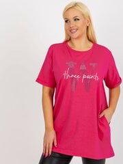 Marškinėliai moterims 2016103386505, rožiniai kaina ir informacija | Marškinėliai moterims | pigu.lt