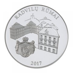 Sidabrinė moneta Radvilų rūmai 2017 цена и информация | Нумизматика | pigu.lt
