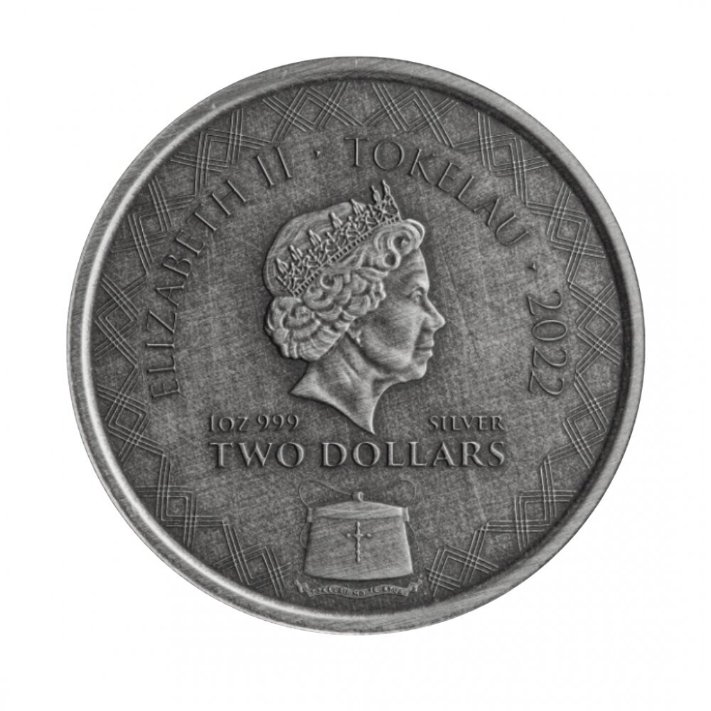 Sidabrinė moneta Komodo Dragon 2022 kaina ir informacija | Numizmatika | pigu.lt