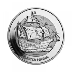 Sidabrinė moneta Santa Maria 2022 kaina ir informacija | Numizmatika | pigu.lt