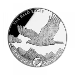 Sidabrinė moneta The Bald Eagle 2021 kaina ir informacija | Numizmatika | pigu.lt