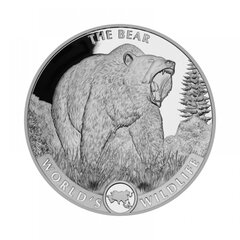 Sidabrinė moneta The Bear 2022 kaina ir informacija | Numizmatika | pigu.lt