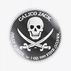 Sidabrinė moneta Calico Jack 2022 kaina ir informacija | Numizmatika | pigu.lt