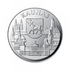 Sidabrinė moneta Kaunas 1999 kaina ir informacija | Numizmatika | pigu.lt
