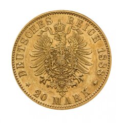 Auksinė moneta Friedrich III 1888 kaina ir informacija | Investicinis auksas, sidabras | pigu.lt