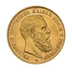 Auksinė moneta Friedrich III 1888 kaina ir informacija | Investicinis auksas, sidabras | pigu.lt