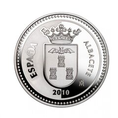 Sidabrinė moneta Albasetė 2010 kaina ir informacija | Numizmatika | pigu.lt