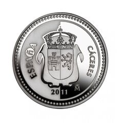 Sidabrinė moneta Kaseresas 2011 kaina ir informacija | Numizmatika | pigu.lt