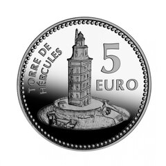 Sidabrinė moneta La Korunja 2011 цена и информация | Нумизматика | pigu.lt