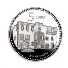 Sidabrinė moneta Las Palmas 2010 kaina ir informacija | Numizmatika | pigu.lt