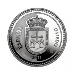 Sidabrinė moneta Ovjedas 2011 kaina ir informacija | Numizmatika | pigu.lt