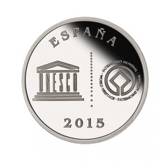 Sidabrinė moneta Salamanka 2015 цена и информация | Нумизматика | pigu.lt