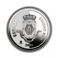 Sidabrinė moneta Siudad Realis 2011 kaina ir informacija | Numizmatika | pigu.lt
