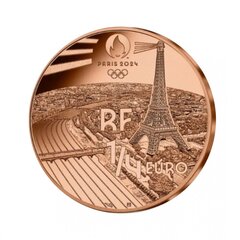 Lydinio moneta Olimpinės žaidynės Paryžiuje 2024, Konkūras 2022 kaina ir informacija | Numizmatika | pigu.lt