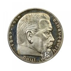 Sidabrinė 5 markių moneta Reichsmark, Vokietija kaina ir informacija | Numizmatika | pigu.lt