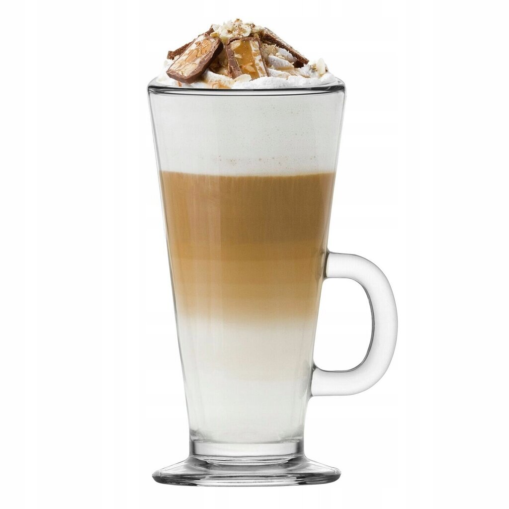 Stiklinė latte kavai, 250 ml цена и информация | Taurės, puodeliai, ąsočiai | pigu.lt
