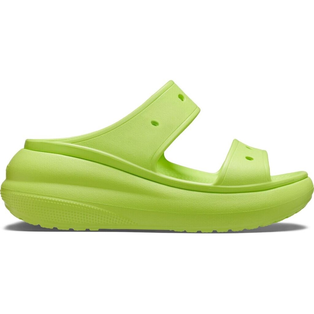 Crocs šlepetės moterims Classic Crush 231073, žalios kaina ir informacija | Šlepetės moterims | pigu.lt