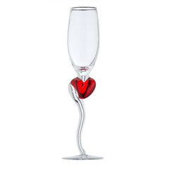 Šampano taurė Širdis, 200ml kaina ir informacija | Taurės, puodeliai, ąsočiai | pigu.lt