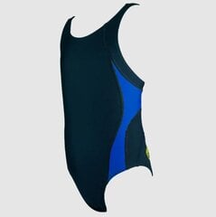 Женский купальник Finis Youth Skinback Splice Black/Blue  цена и информация | Купальники для девочек | pigu.lt