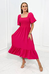 Suknelė moterims 24830, rožinė kaina ir informacija | Suknelės | pigu.lt