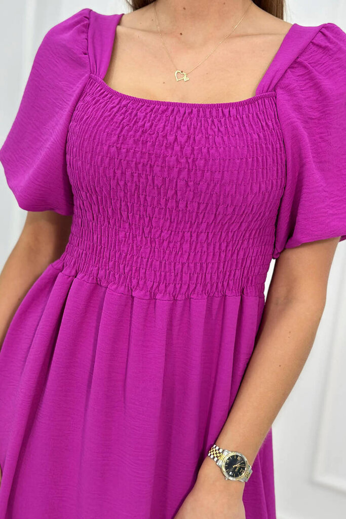 Suknelė moterims 24831, violetinė kaina ir informacija | Suknelės | pigu.lt