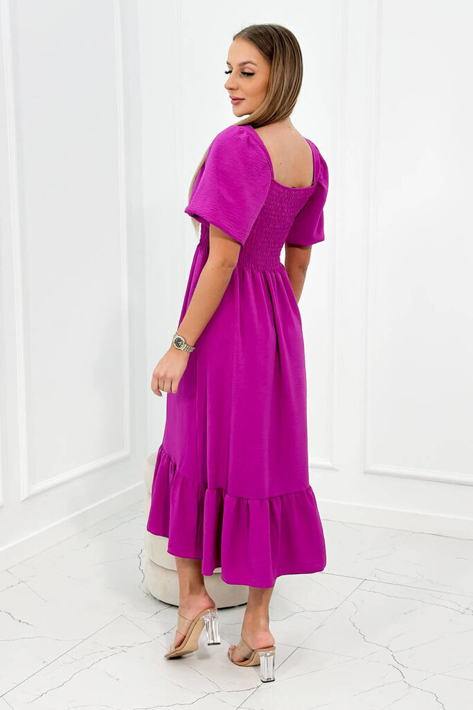 Suknelė moterims 24831, violetinė kaina ir informacija | Suknelės | pigu.lt