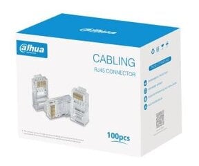 Dahua RJ45, 100 vnt. цена и информация | Кабели и провода | pigu.lt