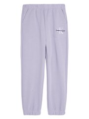 Спортивные брюки CALVIN KLEIN Monogram Off Placed Lavender Aura 520883165 цена и информация | Брюки для девочки | pigu.lt