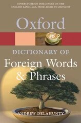 Oxford Dictionary of Foreign Words and Phrases 2nd Revised edition цена и информация | Энциклопедии, справочники | pigu.lt