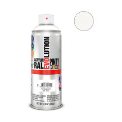 Аэрозольная краска Pintyplus Evolution RAL 9010 300 ml сатин Pure White цена и информация | Краска | pigu.lt