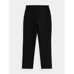 Kelnės berniukams 4F Trekking Trousers Jr 4FJSS23TFTRM098-20S, juodos kaina ir informacija | Kelnės berniukams | pigu.lt