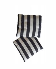 Sėdimas hamakas su pagalvėmis mediTrade, juodas/baltas цена и информация | Гамаки | pigu.lt