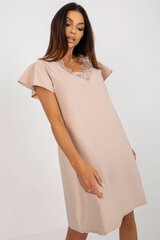 Suknelė moterims Rue Paris LKK1799701903, smėlio spalvos kaina ir informacija | Suknelės | pigu.lt