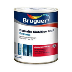 Synthetic enamel Bruguer Dux яркий 250 ml Белый цена и информация | Краска | pigu.lt