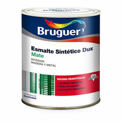 Synthetic enamel Bruguer Dux 250 ml Белый матовый цена и информация | Краска | pigu.lt