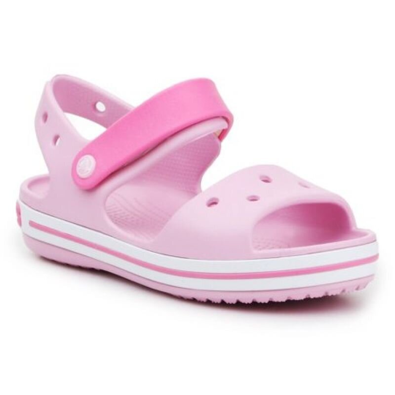 Crocs basutės mergaitėms, rožinės, SW654002.8432 kaina ir informacija | Basutės vaikams | pigu.lt